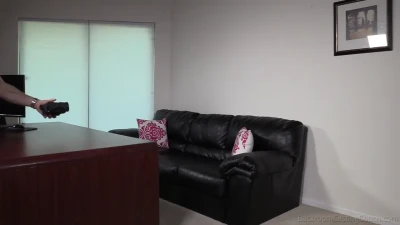 Joy 18y Natural Tits & Curvy Ass: Backroom Casting, Hardcore Anal Creampie, Blowjob
