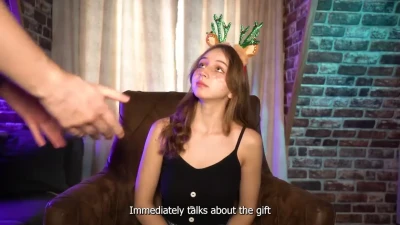 Early Christmas with Qesastop+: Busty Teen Roleplay & Cosplay