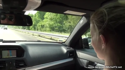 Highway Escapades with Blondie Plus & Jacquie Et Michel TV - 18+ Fun!