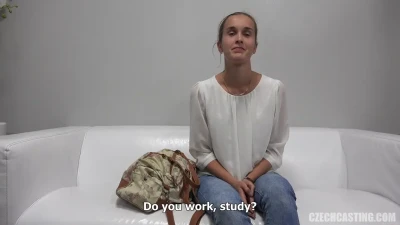 CzechCasting Young Kristyna High Quality Oiled Teen Hardcore