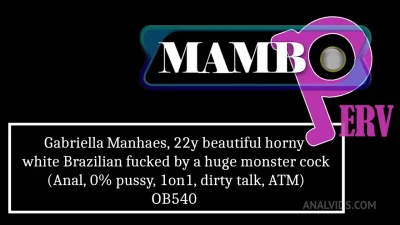 Gabi Manhaes+ aka Gabriella Manhaes+ 22Y Brazilian Anal Hardcore Blowjob