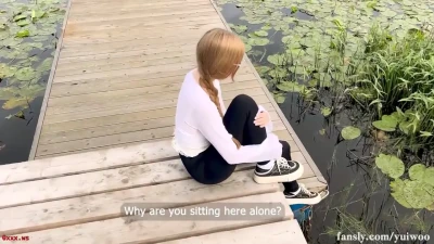 Yoga Pants POV: Yuiwoo+ Teen Virgin Girl's 18th Birthday Cum Triggers