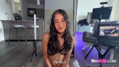 2025 OnlyFans Amateur Latina Sextape - Natural Tits Blowjob Vidguard