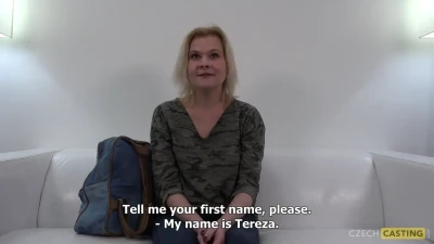 Amateur Teen Hardcore Casting: CzechCasting Tereza (9193) Cumshot