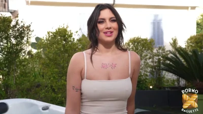 Teen Laury+ Enjoys French Big Tits Amateur Threesome Scene with Bubble Butt, Orgasm & Anal - Jacquie et Michel TV