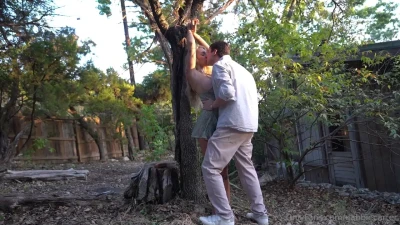 SaveFiles.com: Gabbie Carter Outdoor Bondage & Creampie Sextape