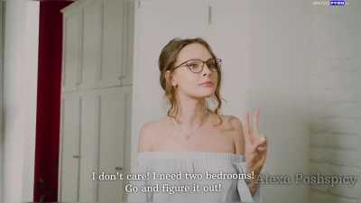 Alexa Poshspicy+ Dirty Talk POV: Seduces Assistant, Wet Cum