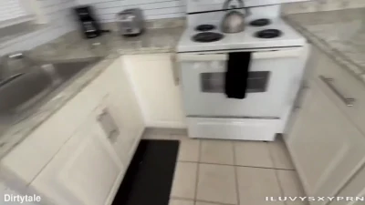 Redhead Lilibet Saunders + Stepdaughter: POV, Creampie, Blowjob on OnlyFans