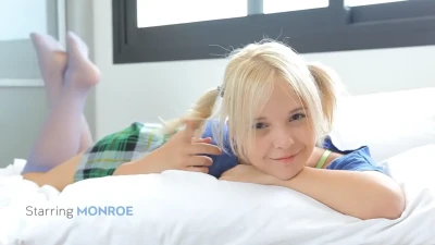 Masturbation with Susanne Brend+ Monroe+ Blonde Angel Teen Petite Small Tits HD