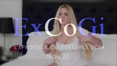 High Quality POV: Nicky (Curvy, Big Tits) - Shut Up & Fuck Me