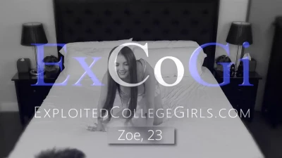 Zoe - ExploitedCollegeGirls: Curvy Teen, Big Ass, Big Tits, Facial