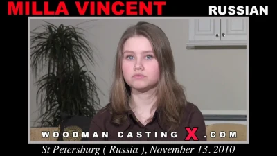WoodmancastingX Milla Vincent #Teen Anal Deepthroat Casting #POV #Rimjob #Curvy #SmallTits