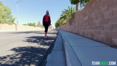 Bikini Skater Girl Erica Canfield Piercing Blonde Facial Natural Tits Shaved Pussy Skinny Teen Family Roleplay