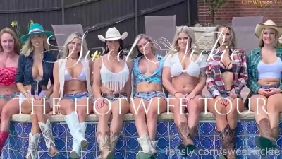 Dallas HotWifeTour Orgy ft. SweetVickie - Artporn Style, Gangbang, Mature MILF