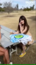 Hardcore Lesbian Threesome ft. Chloe Temple, Megan Marx | Phoenix Frisbee Fun