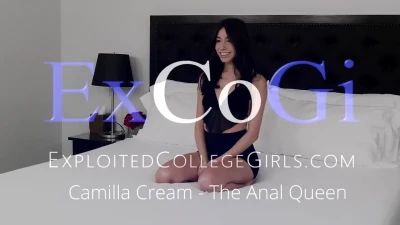 ExploitedCollegeGirls Camilla: Squirting Anal Deepthroat & Double Orgasm on lulustream.com