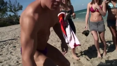 Amateur Teens Spring Break Holiday Florida Threesome Orgy Rimming