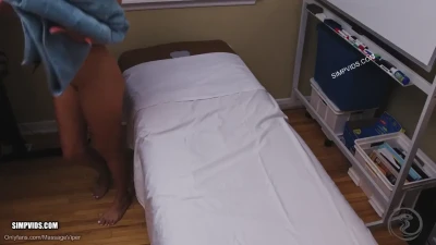 Savefiles Exclusive: Massage Viper & Smoking Hot Wife's Big Tits & Deepthroat Blowjob