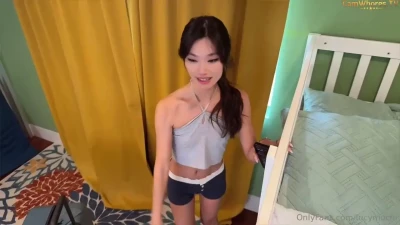 LucyMochi OnlyFans: Sharing Bunk with Asian Teen Anal