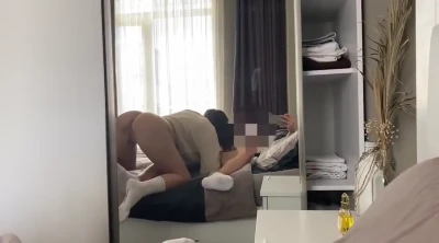 Student Dorm Anal Fuck & Blowjob - 18 Year Old After Lessons
