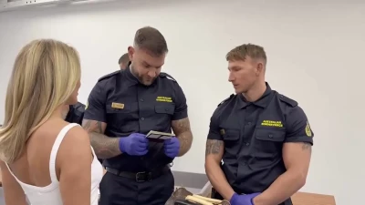Airport Security Forces Gangbang: Bonnie Blue, OnlyFans Star | Teen, Cute, Orgy