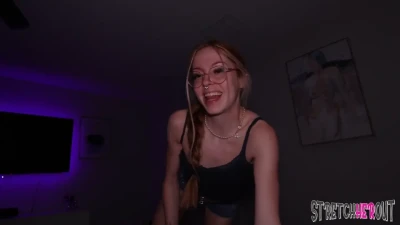 MILF Kait's Anal Debut: Young Redhead GF, Hardcore Blowjob Action