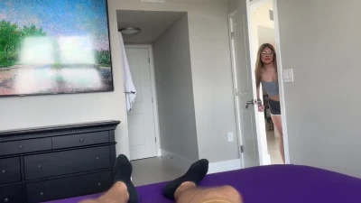 Curious Teen Step Siblings Raeley Love & Scott Stark Try Sex: Household Fantasy