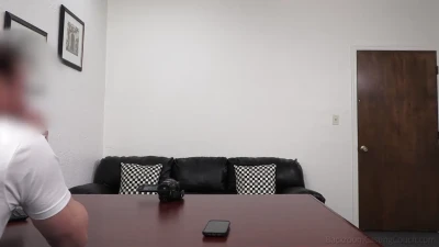 Stella Luxx Backroomcastingcouch: Teen Redhead's Double Cumshot & Anal Adventure
