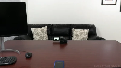 Raven: First Time Anal in Backroom Casting Couch - POV & Facial