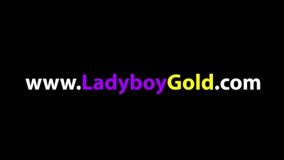 LadyboyGold Kwan 2: Teen Winker, Sperm Dripping, Giant Gooey Pop - #Anal #Cumshot