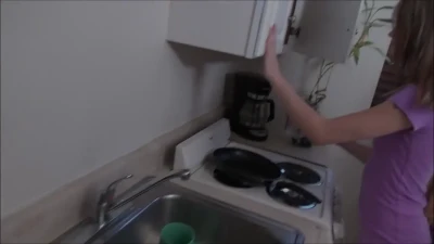 Giselle Roxx Hardcore POV: Daddy's Back Home #Naturaltits