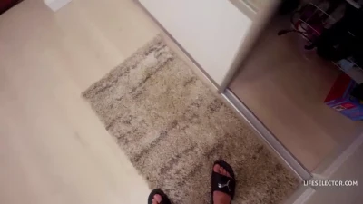 LifeSelector Teen Blonde Big Dicks Handjob Beautiful Cute Footjob Feet FULL HD