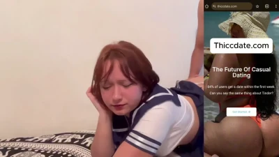 Big Ass PAWG Schoolgirl Gets Backshots: Nefffyk's Hardcore Teen Scene