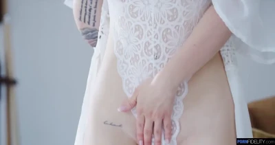 Big Dick, Big Fake Tits, Tattoo: PornFidelity Fancy French CreamPie Vidara.so