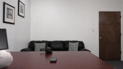 HD Backroom Casting Couch Fae Big Naturals Tryout High Quality POV Natural Tits