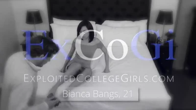 Exploited College Girls 962 Bianca Bangs: Teens Blowjob Roleplay Hardcore Hot