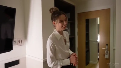 Shy Maid's Squirt & Cumshot: Pervert Guest Encounter Part 5