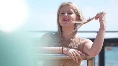 Cute Georgia's Big Challenge: Amateur Threesome & Anal Play | Jacquie et Michel TV