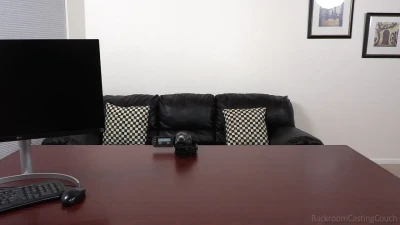 Lexy Blaze POV: Backroom Casting Couch Anal Creampie with Skinny Hairy Teen